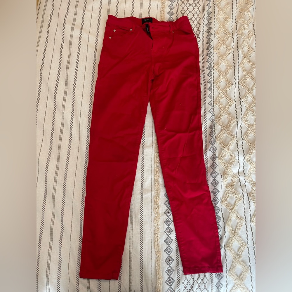 Red pants